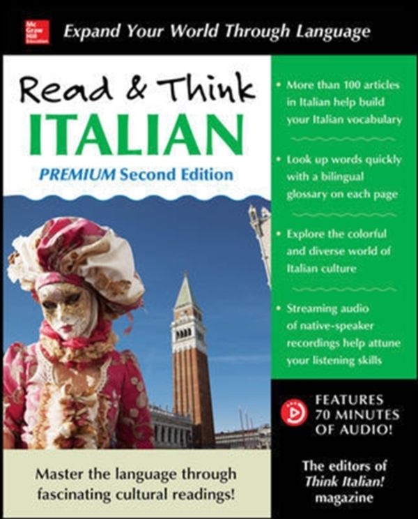 Cover Art for 9781259836336, Read & Think Italian, Premium 2nd Edition by The Editors of Think Italian! Magazine