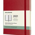 Cover Art for 8053853606457, Moleskine Weekly Planner 2021, 12-Month Weekly Diary, Weekly Planner and Notebook, Hard Cover, Large Size 13 x 21 cm, Colour Scarlet Red, 144 Pages by Moleskine