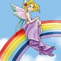 Cover Art for 9781686096037, Kristi: Personalized Composition Notebook - Wide Ruled (Lined) Journal. Rainbow Fairy Cartoon Cover. For Grade Students, Elementary, Primary, Middle School, Writing and Journaling by Composition Notebooks, Namester