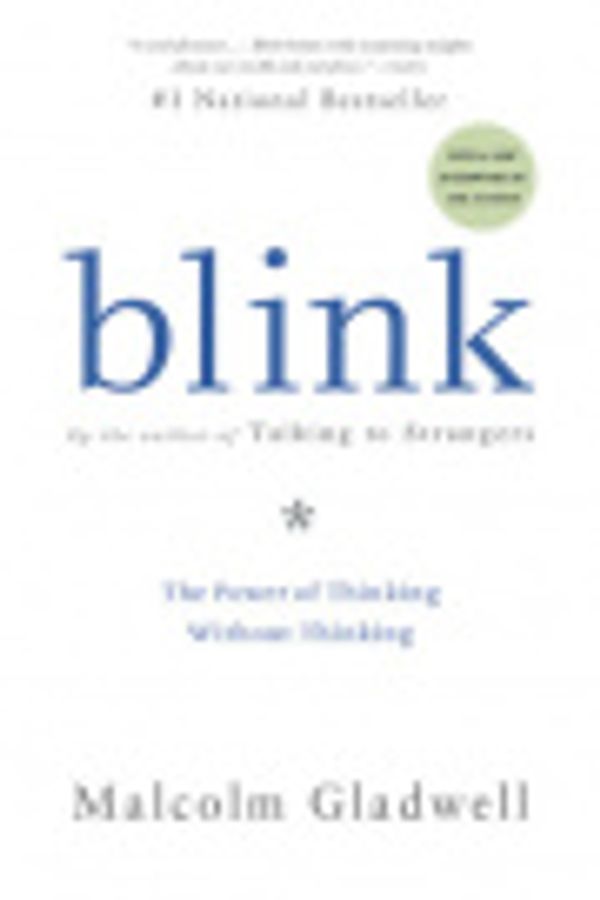 Cover Art for 9781600249303, Blink by Malcolm Gladwell