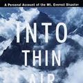 Cover Art for 9780676584028, Into Thin Air by Jon Krakauer