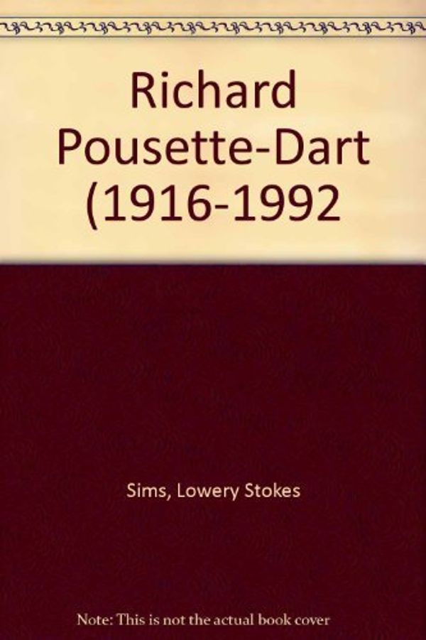 Cover Art for B00ZM2QC4O, Richard Pousette-Dart (1916-1992 by Lowery Stokes Sims, Richard Pousette-Dart, Stephen Polcari (1997) Paperback by Lowery Stokes Sims, Stephen Richard-Polcari