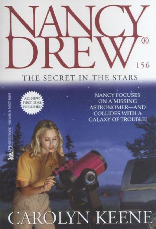 Cover Art for B00BAVXGSQ, The Secret in the Stars (Nancy Drew Book 156) by Carolyn Keene