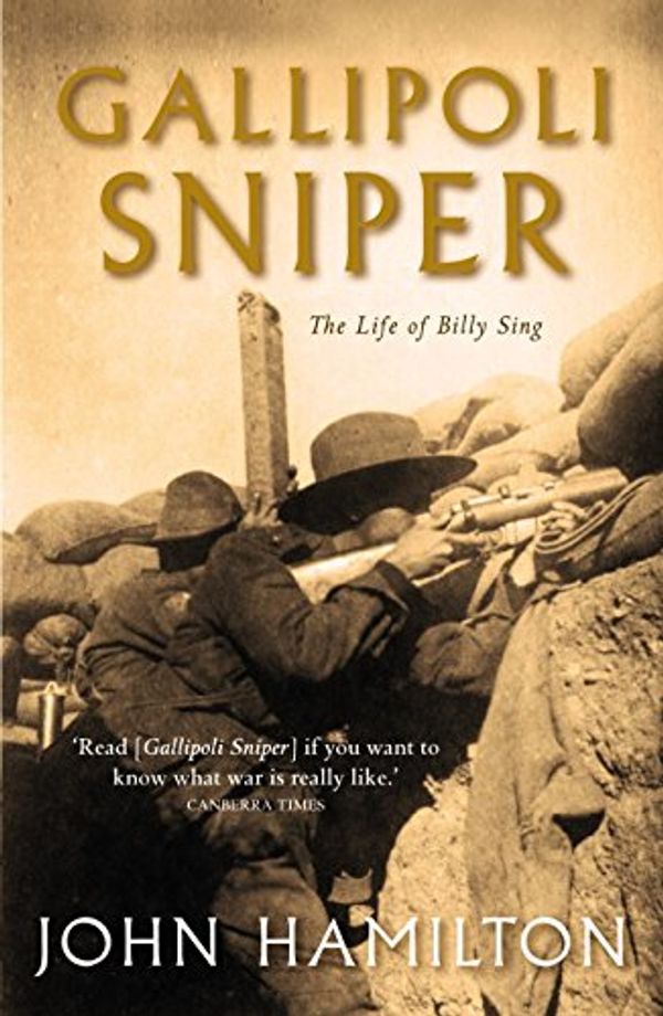 Cover Art for B005CEUCKM, Gallipoli Sniper by John Hamilton