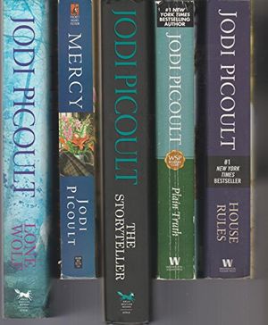 Cover Art for B01KGL9WY2, JODI PICOULT - SET Of 5 BOOKS - House Rules - Mercy - Lone Wolf - Plain Truth - The Storyteller. by Jodi Picoult