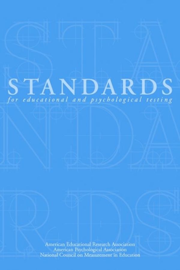 Cover Art for 9780935302257, Standards for Educational and Psychological Testing 1999 by American Psychological Association; National Council on Measurement in Educa; Corporate Author-American Educational Research Associatio
