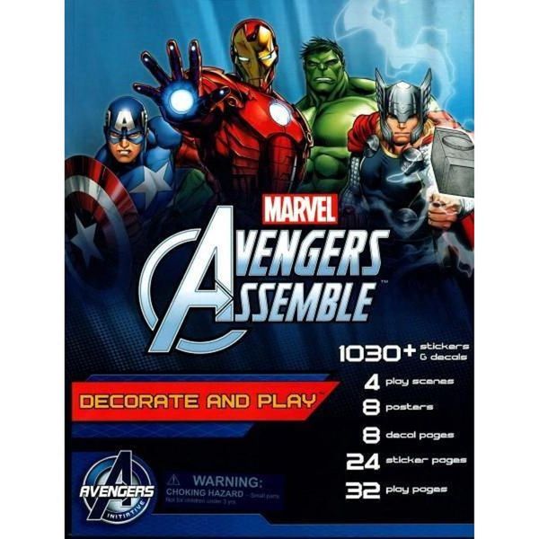 Cover Art for 9781438835556, Decorate and Play Avengers by Unknown