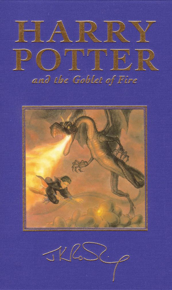 Cover Art for 9780747549710, Harry Potter and the Goblet of Fire Special Edition hardcover/cloth binding by J. K. Rowling