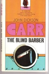 Cover Art for 9780020183006, The Blind Barber : A Dr. Gideon Fell Mystery by John Dickson Carr