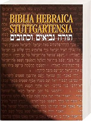 Cover Art for 9783438052223, Biblia Hebraica Paperback by Bible Society