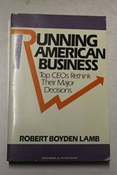 Cover Art for 9780465071517, Running American Business by Robert Boyden Lamb