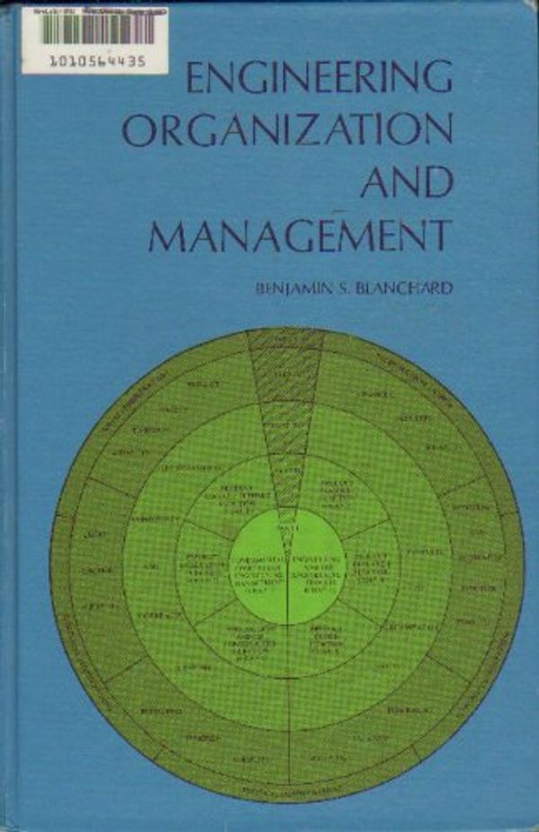 Cover Art for 9780132794305, Engineering Organization and Management by Benjamin S. Blanchard