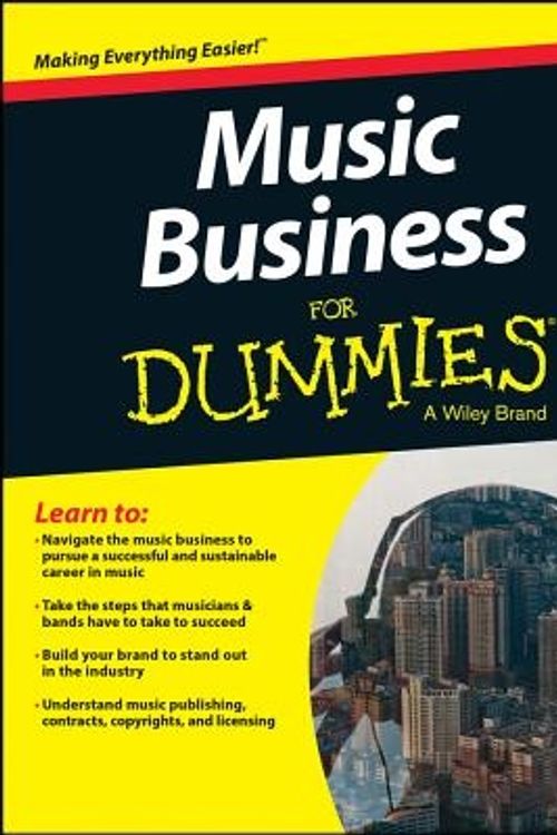 Cover Art for 9781119049654, Music Business For Dummies by Loren Weisman