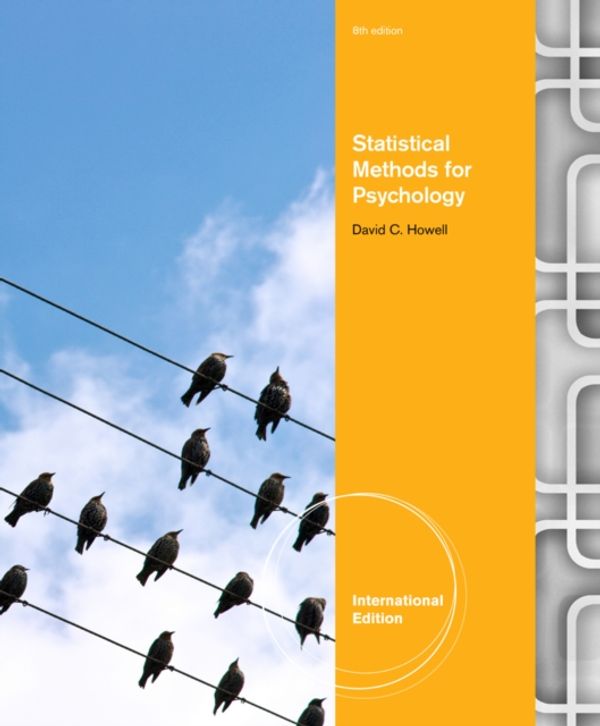 Cover Art for 9781111840853, Statistical Methods for Psychology by David C. Howell