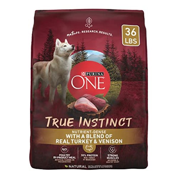 Cover Art for 0017800171410, Purina ONE High Protein Natural Dry Dog Food, SmartBlend True Instinct With Real Turkey & Venison - 36 lb. Bag by Purina ONE