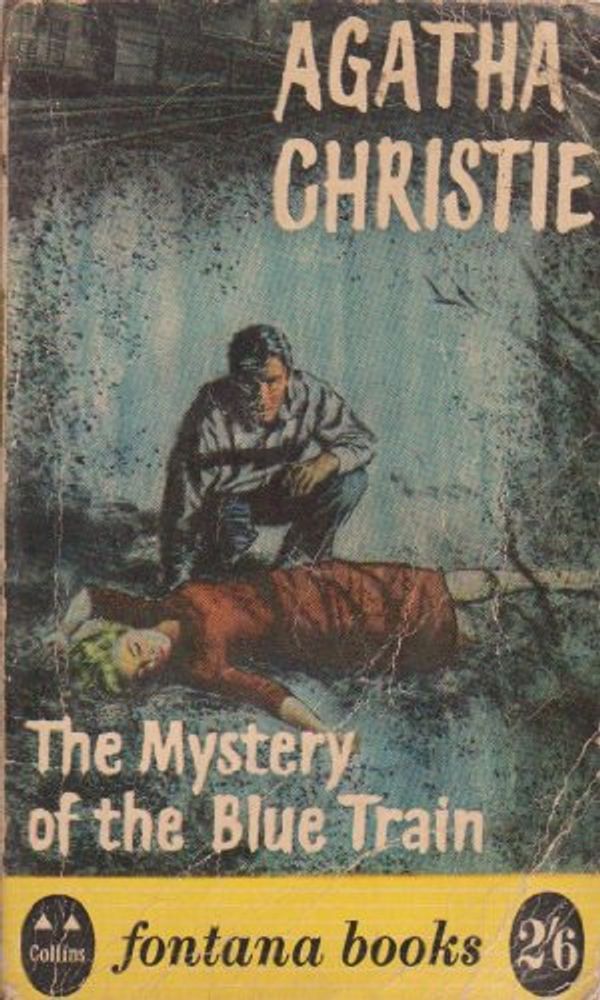 Cover Art for B001QWR0YA, The Mystery Of The Blue Train by Agatha Christie