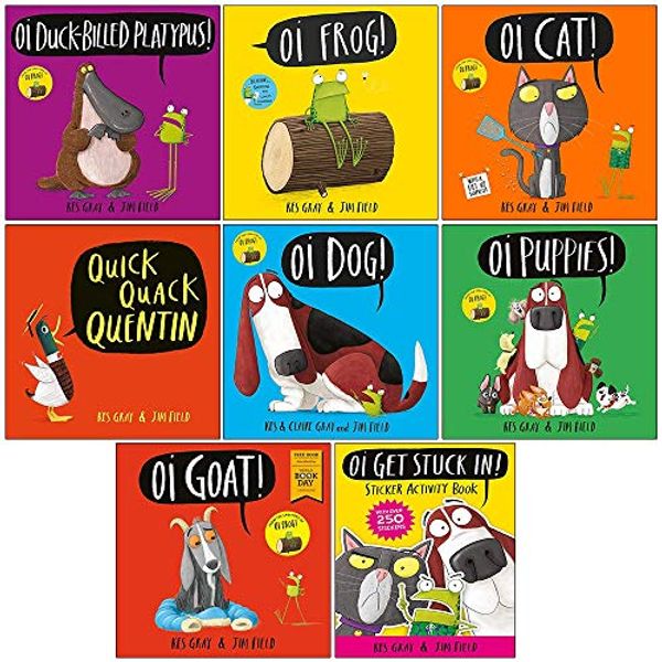 Cover Art for 9789123906093, Kes Gray Oi Frog and Friends Collection 8 Books Set (Oi Duck-billed Platypus, Oi Frog, Oi Cat, Quick Quack Quentin, Oi Dog, Oi Puppies, Oi Goat, Oi Get Stuck In) by Kes Gray, Claire Gray