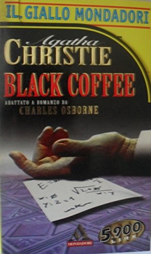 Cover Art for B000O8MGIW, Black Coffee by Agatha Christie