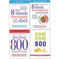 Cover Art for 9789124015510, The 8-Week Blood Sugar Diet, The 8-Week Blood Sugar Diet Recipe Book, The Fast 800, Quick & Easy Fasting Nom Nom Fast 800 Cookbook 4 Books Collection Set by Michael Mosley, Dr. Clare Bailey, Iota
