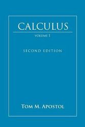 Cover Art for 9780471000051, Calculus, One-Variable Calculus with an Introduction to Linear Algebra by Tom M. Apostol