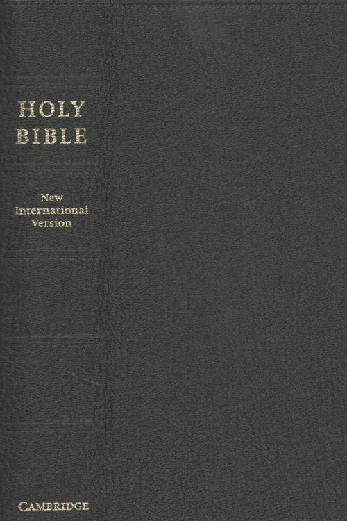 Cover Art for 9781107595149, NIV Clarion Reference Bible, Black Edge-lined Goatskin Leather, NK486:XE by Cambridge University Press