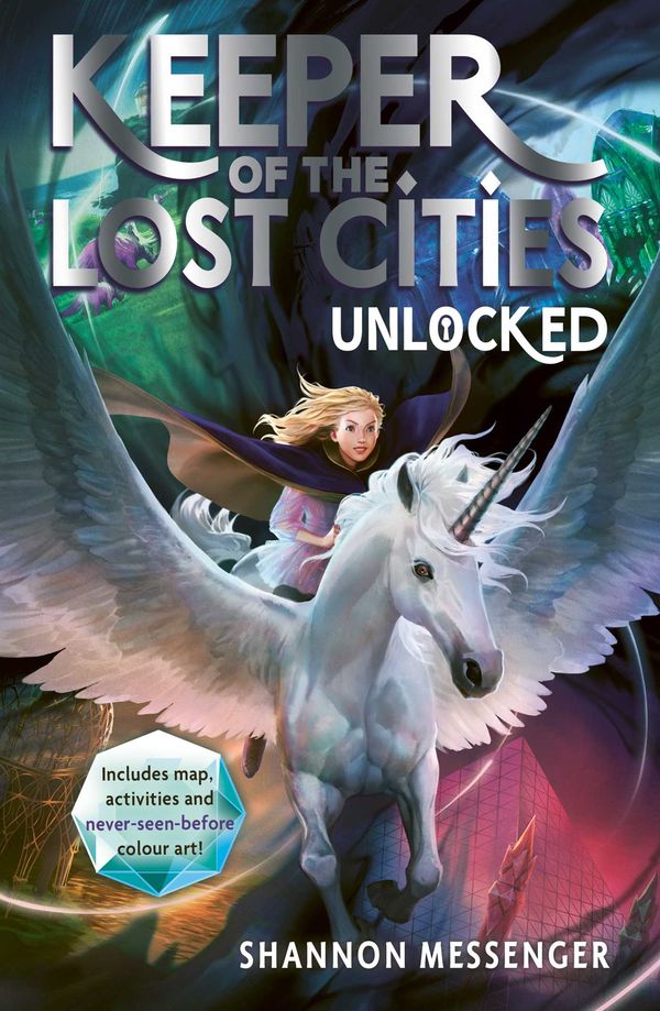 Cover Art for 9781398501171, Unlocked 8.5 (Keeper of the Lost Cities) by Shannon Messenger