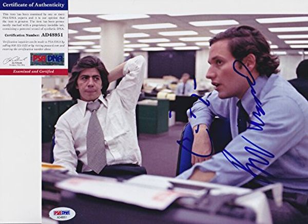 Cover Art for B079RNB187, Bob Woodward & Carl Bernstein Dual Signed Autograph 8x10 Photo PSA/DNA COA #1 by 