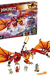 Cover Art for 5702016912319, LEGO 71753 NINJAGO Legacy Fire Dragon Attack Toy with Kai, Zane and Nya Minifigures, Ninja Play Set for Kids 8+ Years Old by LEGO
