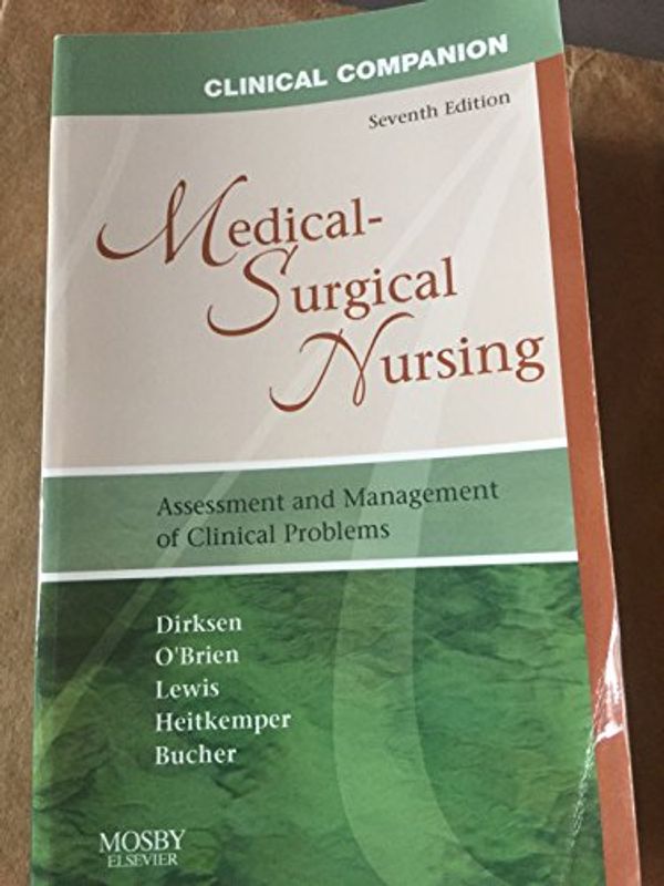 Cover Art for 9780323036894, Clinical Companion to Medical-surgical Nursing by Sharon L. Lewis