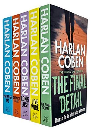 Cover Art for 9789124114862, Myron Bolitar Series 2 Collection 5 Books Set By Harlan Coben(Books 6-10)(The Final Detail, Darkest Fear, Promise Me, Long Lost, Live Wire) by Harlan Coben