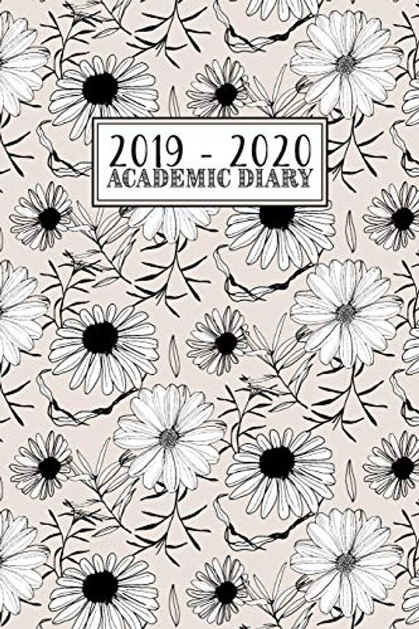 Cover Art for 9781082188565, 2019 - 2020 Academic Diary: Mid Year Planner - Horizontal Week on 2 Pages - Student Organiser - US and UK Public Holidays - Space for Notes - Sketched Flowers Design by Just Plan Books