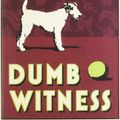 Cover Art for 9780007299843, Dumb Witness by Aghatha Christie