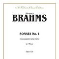 Cover Art for 9780769268576, Sonata No. 1 in F Minor, Op. 120 by Johannes Brahms