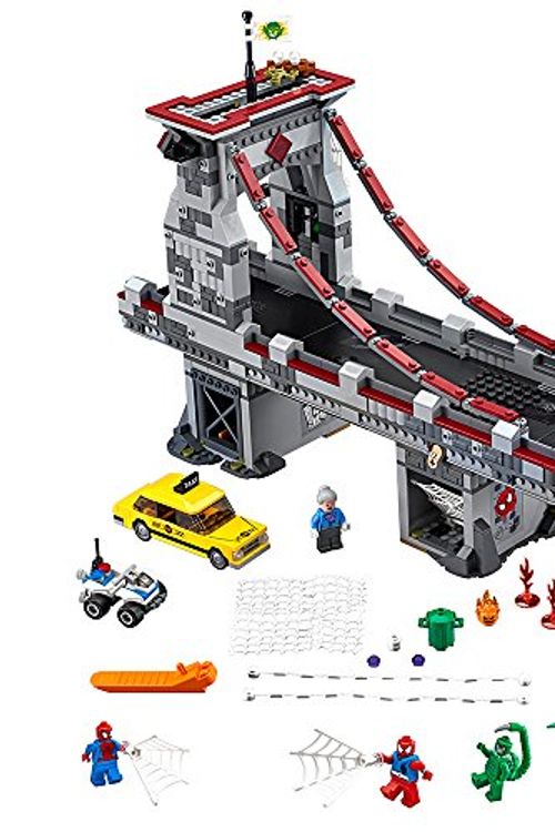 Cover Art for 0673419250474, Spider-Man: Web Warriors Ultimate Bridge Battle Set 76057 by LEGO