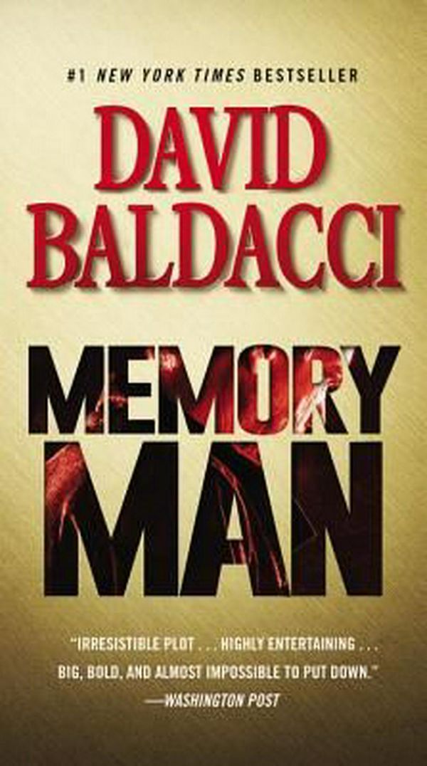 Cover Art for 9781455559800, Memory Man by David Baldacci