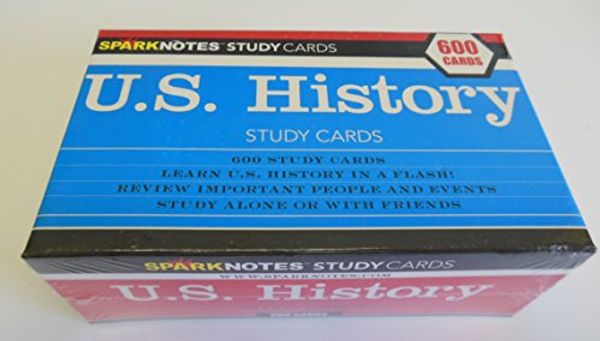 Cover Art for 9781411400931, U.S. History (Sparknotes Study Cards) by Sparknotes Editors