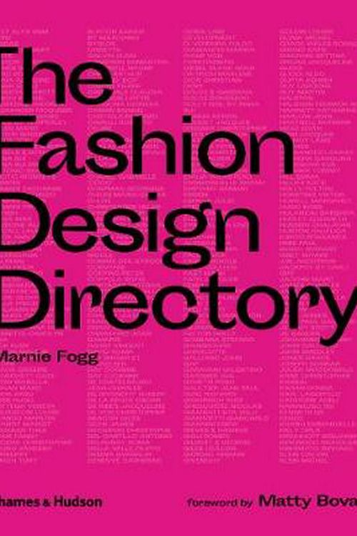 Cover Art for 9780500295724, The Fashion Design Directory by Marnie Fogg