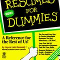 Cover Art for 9781568843964, Resumes for Dummies by Joyce Lain Kennedy