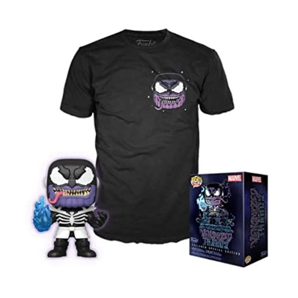 Cover Art for 0889698454605, Funko 45460 POP and Tee: Marvel - Venomized Thanos - Small by Unknown