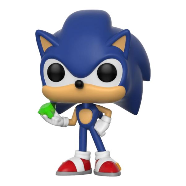 Cover Art for 0889698201476, Pop Sonic the Hedgehog with Emerald Vinyl Figure by Funko