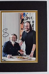 Cover Art for B07VVRDCHJ, Sportagraphs LTD Hairy Bikers Signed Autograph 10x8 photo display Si King & Dave Myers AFTAL COA by Unknown