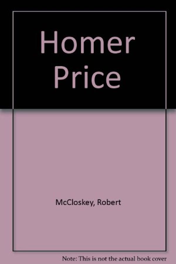 Cover Art for 9780890640722, Homer Price by Robert McCloskey