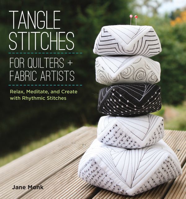 Cover Art for 9781589237971, Zentangle Stitches for Quilters and Fabric Artists by Jane Monk