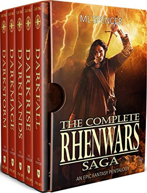 Cover Art for B07KLXCH5X, The Complete Rhenwars Saga: An Epic Fantasy Pentalogy by M.l. Spencer