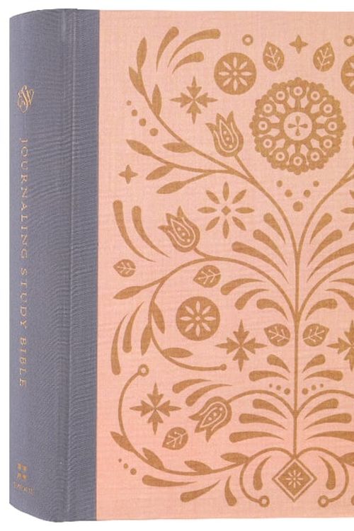 Cover Art for 9781433590443, ESV Journaling Study Bible (Cloth Over Board, Blush/Ochre, Floral Design): English Standard Version, Blush/Ochre, Floral Design, Cloth over Board by ESV Bibles by Crossway