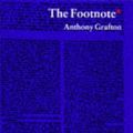 Cover Art for 9780571176687, The Footnote by Anthony Grafton