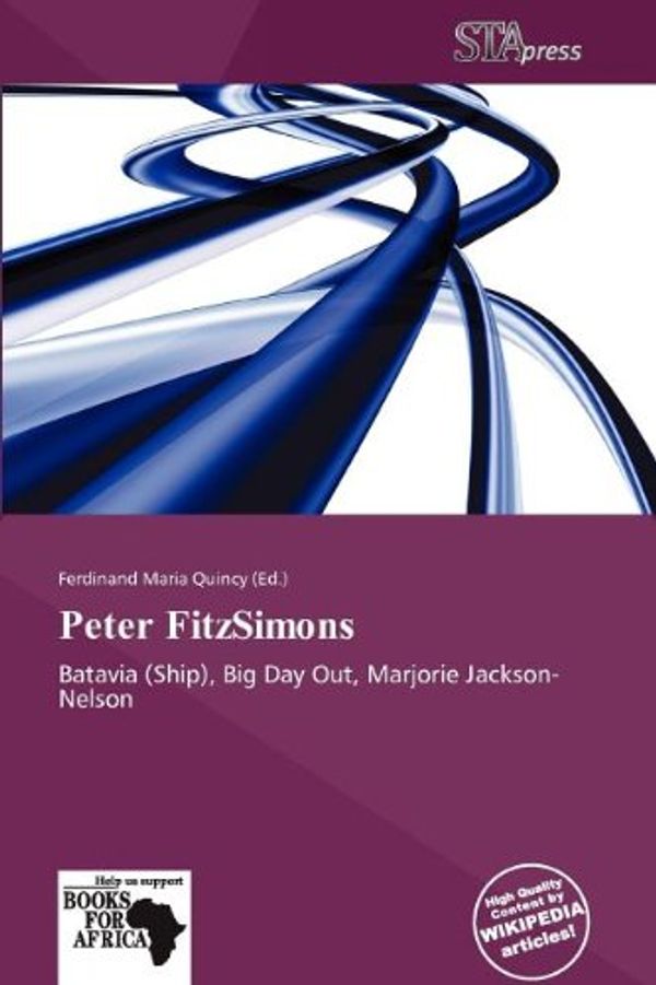 Cover Art for 9786139249732, Peter Fitzsimons by Ferdinand Maria Quincy