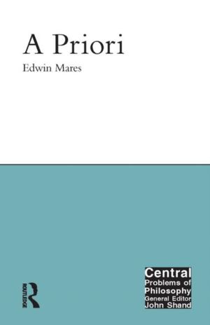 Cover Art for 9781844652853, A Priori by Edwin Mares