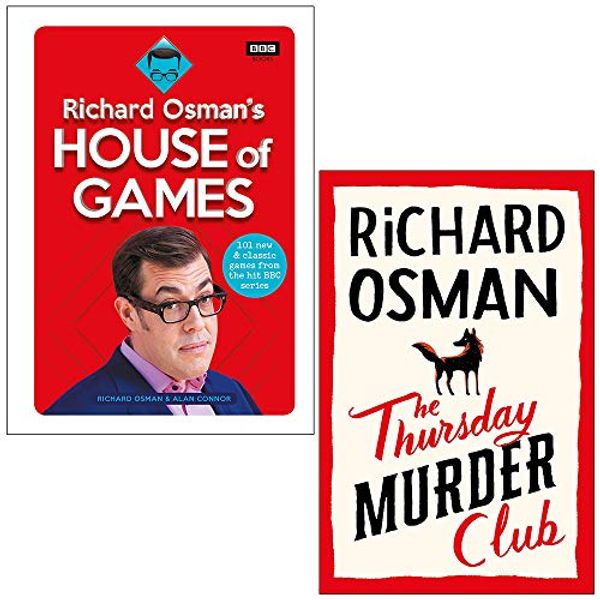 Cover Art for 9789124046392, Richard Osman's House of Games & The Thursday Murder Club By Richard Osman 2 Books Collection Set by Richard Osman, Alan Connor