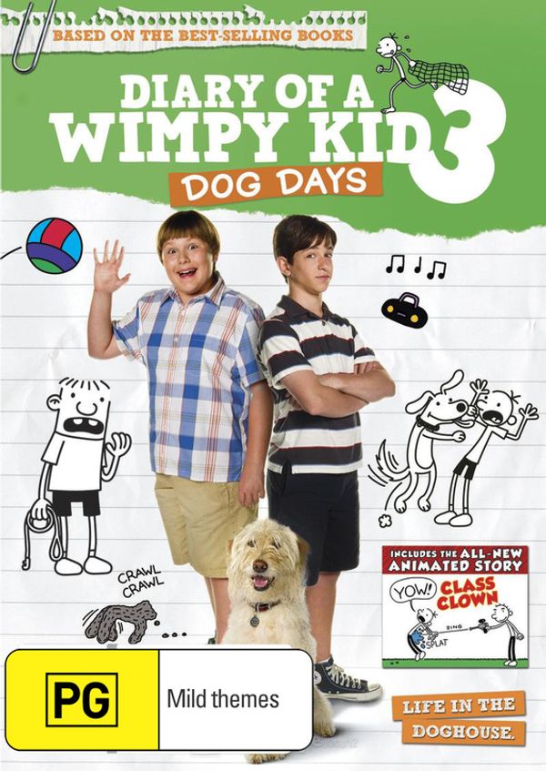 Cover Art for 9321337143804, Diary Of A Wimpy Kid - Dog Days by Universal DVD